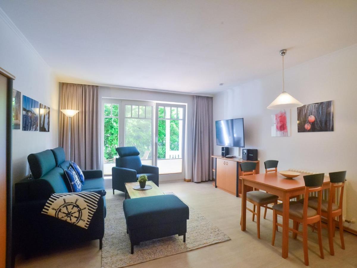 Duenenpark Binz - Komfort Ferienwohnung Mit 1 Schlafzimmer Und Terrasse Im Erdgeschoss 199 Buitenkant foto